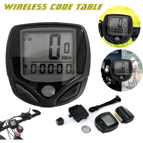 1 Set High Quality Bicycle Wireless Speedometer Portable Waterproof Bicycles Computer Odometer Bike Stopwatch