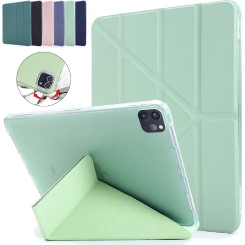 Coque For iPad Pro 12 9 Case 2020 2021 Smart Tablet Cover For Funda iPad Pro 12.9 2021 Case With Pencil Holder