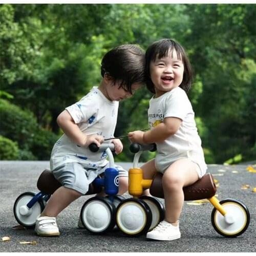 Baby childrens no-pedal balance bike bee series sliding walker birthday gift 8-15 months