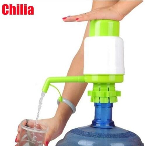 Gebotteld Drinkwater Gemakkelijk Hand Druk Pomp Dispenser Thuis Indoor Outdoor Gebotteld Druk Waterpomp Pomp Dispenser