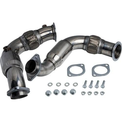 Stainless Steel Turbo Exhaust DownPipe for BMW 550i 650i 750i 750Li xDrive X5 X6 for BMW Alpina B7 B7L xDrive