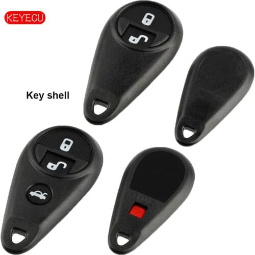 Keyecu Replacement Remote Key Shell Fob for Subaru B9 Tribeca Forester Impreza