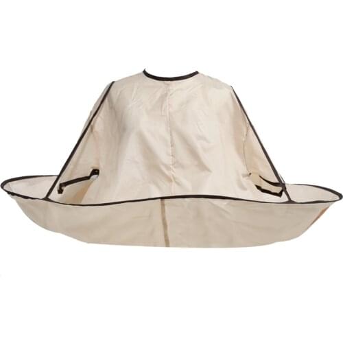 Waterproof Adult Hair Cutting Fold Umbrella Cape Hair Cutting Cape Gown Professional Salon Hairdressing Barber Apron