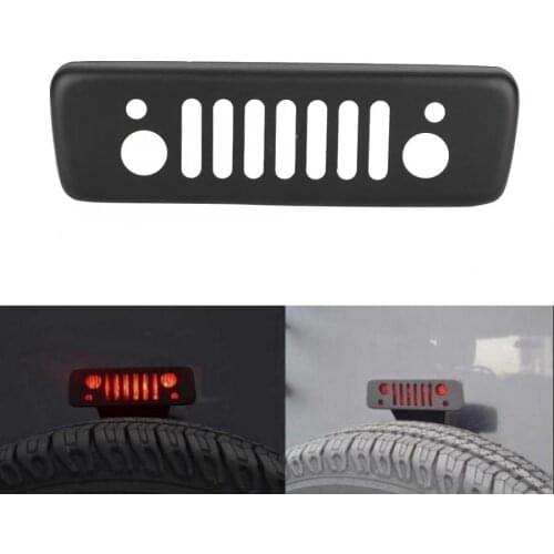 Fit for Jeep Wrangler JK 2007 2008 2009 2010 2011 2012 2013 2014 2015 2016 Car Tail Rear Brake Light Lamp Cover Trim Frame