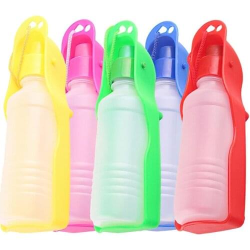 Portable Pet Dog Water Bottle Travel Dog Bowl For Puppy Cat Drinking Outdoor Pet Water Dispenser Outdoor Drinking Water Kettle