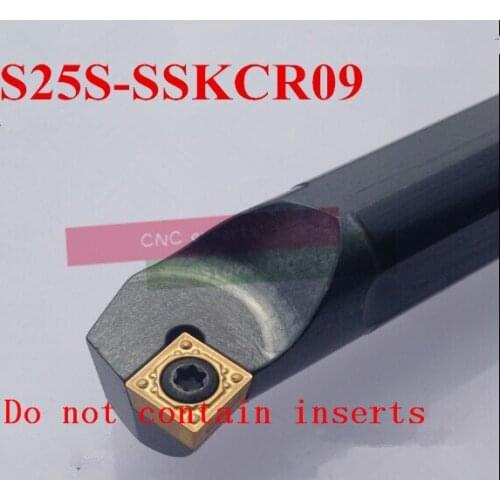S25S-SSKCR09 , 75 degrees internal turning tool , Lathe Tool boring bar, CNC Turning Tool , Tool Lathe Machine