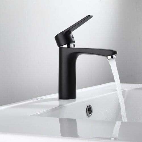 Basin Faucets Brass Faucet Bathroom Sink Faucet Single Handle Deck Mounted Toilet Hot And Cold Mixer Water Tap