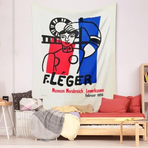 Modern Art Colorful Hanging Cloth Abstract Canvas Painting Home Decor Tapestry Living Room Decor Background Cloth