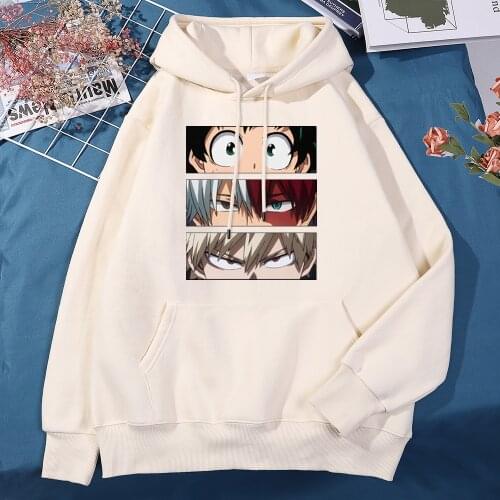 My Hero Academia Japan Anime Printed Sweatshirts Casual 2020 Man Hoody Hip Hop Street Streetwear Fashion Cool Funny Men Hooded