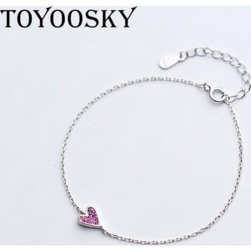 TOYOOSKY Silver Bracelets