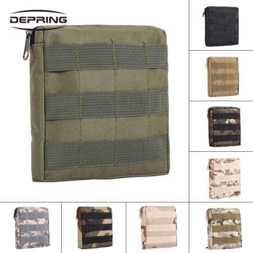 Outdoor Waist Bag Tactical Pouch Military EDC Tool Bags Molle First Aid Bag Multifunctional Sundries Bags Hunting Accessories