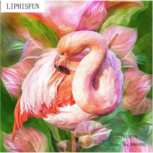 Diamond Painting 5d Diamond Embroidery Square Resin Diamond Bird Wall Painting Home Bedroom Decor