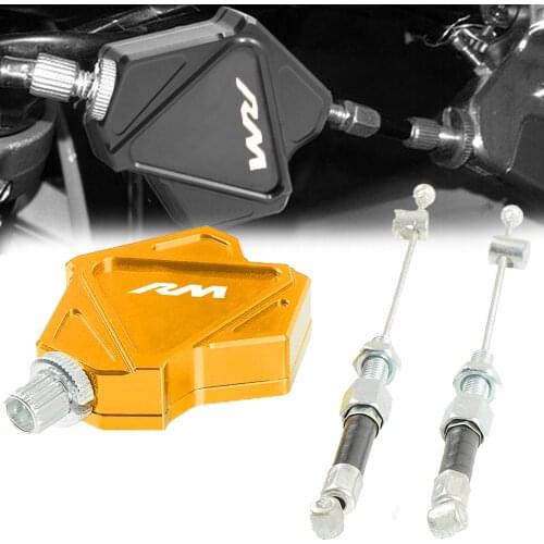 For Suzuki RM RMZ RMX DRZ DR 85 125 250 400 450 S SM R Easy Pull Clutch Lever Motorcycle Aluminum Stunt Clutch Cable Easy System