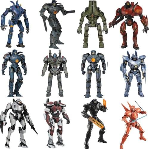 BANDAI 18cm model by hand Pacific Rim la Essential Jaeger Striker Eureka 7 Deluxe Children Toy Birthday Gift