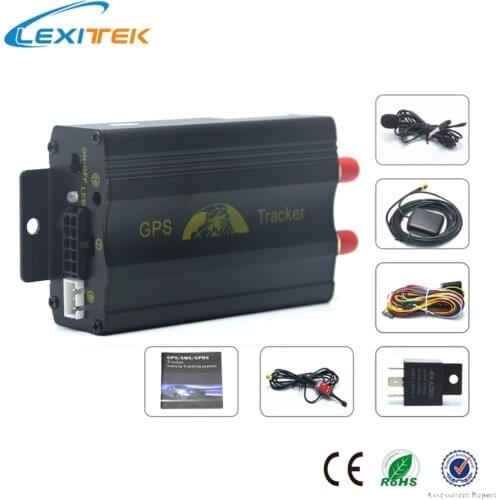 Free shipping GPS tracker Original Coban Car Tracker Rastreador TK103A localizador veicular gps Anti theft tracking device