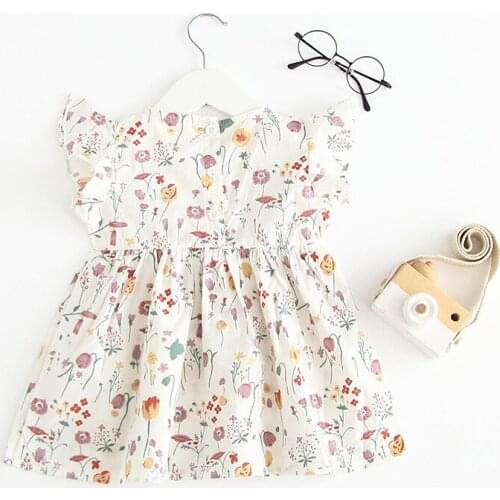 Ruffles lace floral newborn baby clothes summer sling jumpsuit infant baby girls onesie toddler costumes children dress