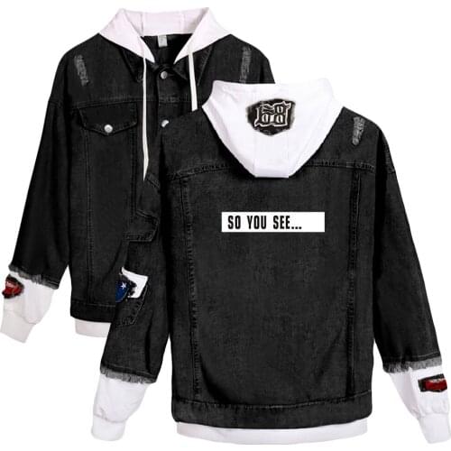 Dhar Mann 2D Denim Jacket South Side Serpents Streetwear Tops Spring Jean Women Harajuku Denim Clothing Female