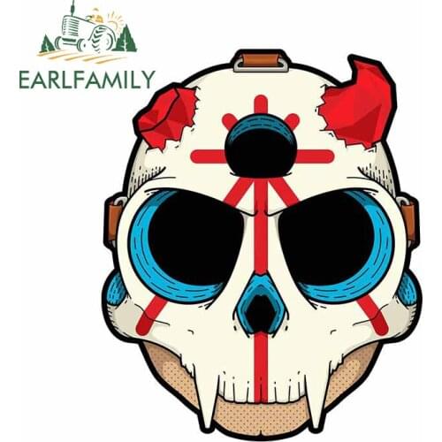 EARLFAMILY 13cm x 10.5cm for The Randouken Icon Vinyl Car Stickers Motorcycle Helmet Personality JDM Assessoires Decal for VAN