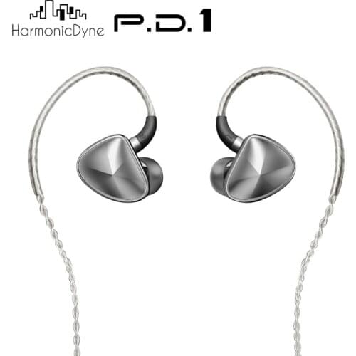 HarmonicDyne PD1 Earphone Dynamic Driver 4.4mm/3.5mm P.D.1 Earbuds with MMCX Cable Headphones