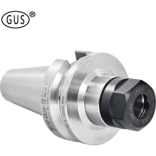 Precision 0.002 BBT40 BT40 knife shank ER16 ER20 ER25 ER32 ER40 70 100L knife shank for CNC machining center spindle tool holder