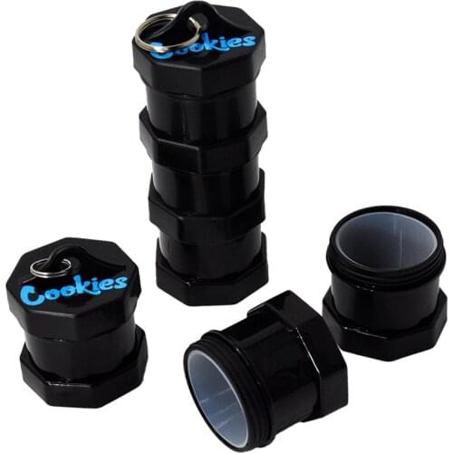 Cookies Stash Jar Storage Infinite Superposition Cartridge Cigarette Case Infinitely Stacked Pill Box Smoke Accessories Men Gift