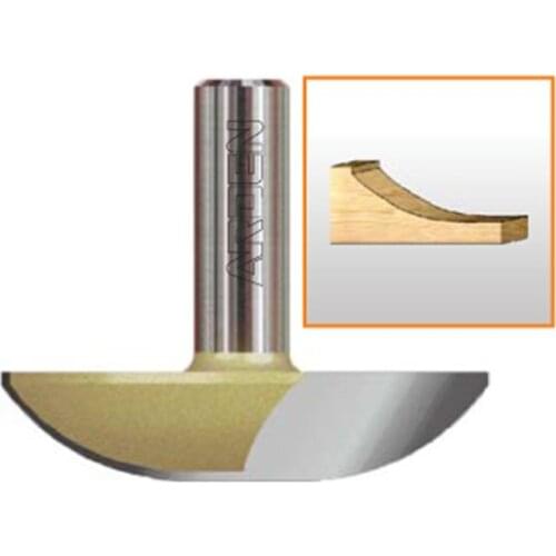 Moon type woodworking cnc cutter arc making