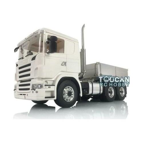 1/14 Hercul 802A Sca Cabin LESU 6*6 Metal Chassis RC Truck Tractor Car W/ Hopper Motor Servo THZH0598-SMT4