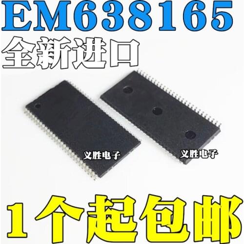 New and original EM638165TS-6G EM638165TS-7G TSOP54 Memory chips, memory chips, memory IC chip