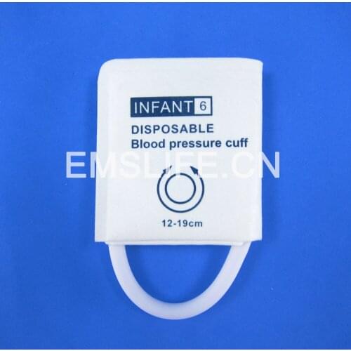 Infant disposable blood pressure cuff , one tube cuff Without TPU Bladder