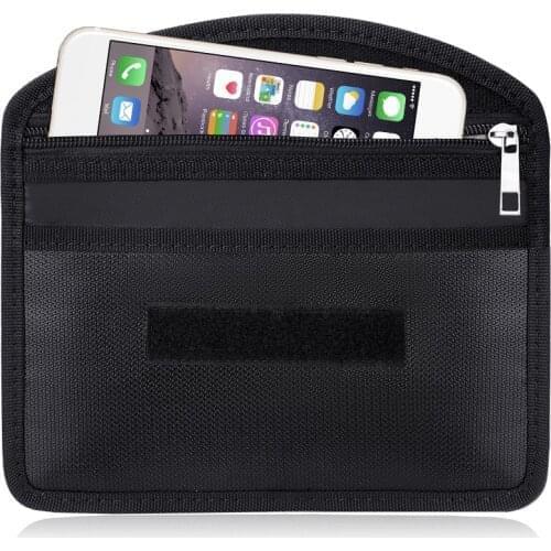 Fireproof Burn - Proof Package Valuables Kit Anti - Signal Interference Package Product Holder Storage Bags Phone Organizer