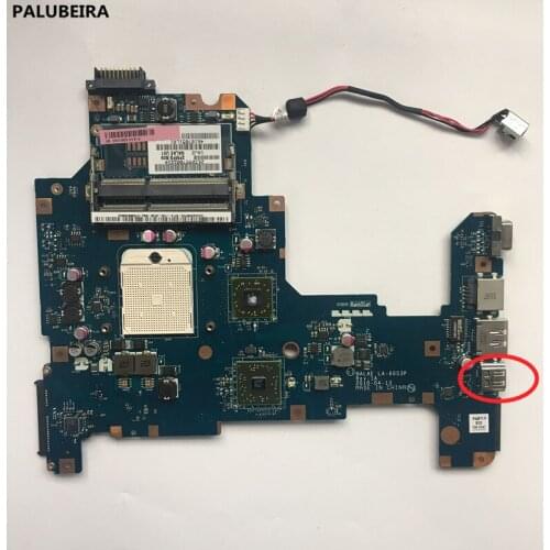 PALUBEIRA K000103970 laptop motherboard for Toshiba Satellite L670D L675D mainboard LA-6053P notebook with HDMI port 100% tested