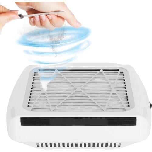 Nail Dust Collector Fan Vacuum Cleaner Manicure Machine Tool Filter Strong Power Nail Art Tool Nail Vacuum Cleaner Accessories