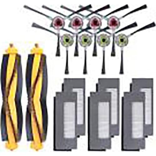 Roller Brushes Side Brush Hepa Filter for ECOVACS ozmo900 Robotic Vacuum Cleaner Filters Rolling Brush for ECOVACS ozmo900