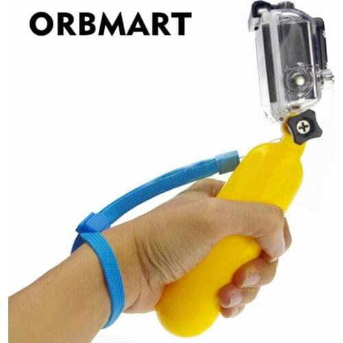 ORBMART Bobber Floating Handheld Monopod Mount Hand Grip Selfie Stick For Gopro HERO 4 3+ 3 2 1 SJ4000 Xiaomi Yi Action Cameras