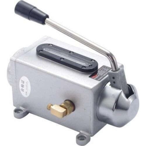 Y-8 Hand Operated Manual Pump Lubrication Punching Oil Pump CNC Milling Machine Manual Hand Pump Oiler (One Shot Lube) 4mm