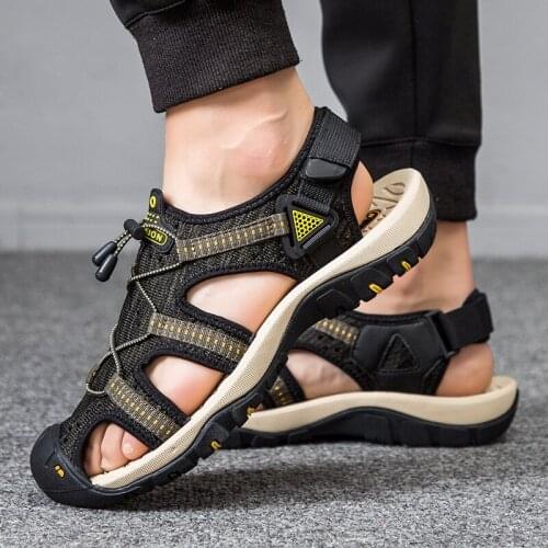 Gladiator shoes for big casual luxury sandal sandalia masculina walking slippers sandles de praia roman mens plage dress homens