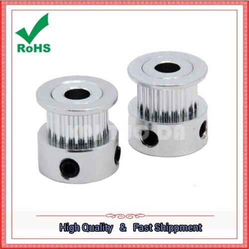Synchronous pulley 2GT-20 teeth 16 teeth Bandwidth 6 mm inner hole 5/8 mm GT2 drive pulley