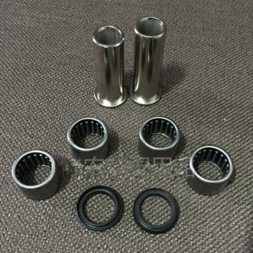 SNXSMO Motorcycle Bearing Sleeves Suspension Rear Swing Arm Fork Bushing Bearing Oil Seal For Suzuki Wangjiang GN250 GN 250