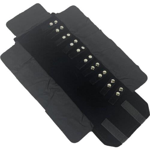 Jewelry Roll Bag Portable Carrying Bag Velvet Storage Bag Multifunctional Bracelet Storage Box