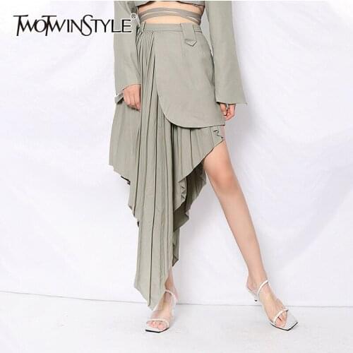 TWOTWINSTYLE Womens Autumn Skirts