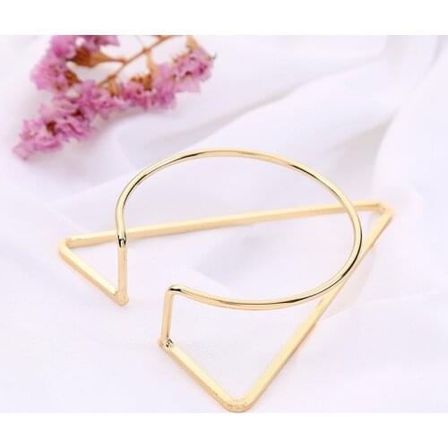 High-End Triple-cornered Nordic Style Napkin Buckle Soft Model Room Furniture Tableware Ornaments Napkin Ring