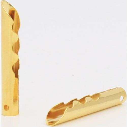 VB432G Gold Copper Audio BFA Z-Type 4mm Banana Plug Speaker Cable Connector