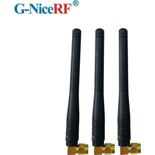 4PCS/lot SW915-WT100 915MHz Elbow Rubber Antenna for free shipping