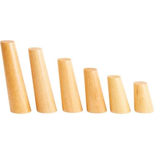 4pcs Solid wood Furniture Legs Chair Sofa Tea Table Cabinet Foot Home Decor Cupboard Furniture Parts 12/15/18/20/25/30CM