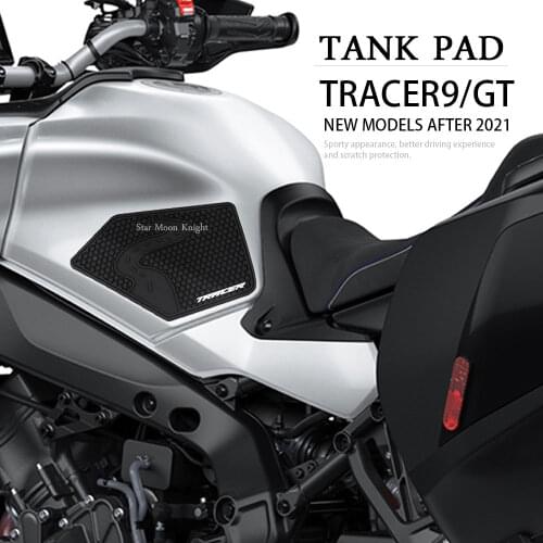For yamaha tracer 9 gt 2021 accessories Motorcycle stickers tracer9 Side Fuel tank pad Non-slip tank sticker Protector Decal