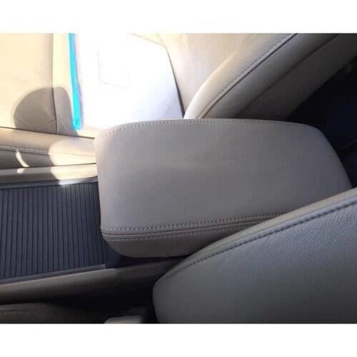 Car PU Leather Armrest Box Cover Center Console Arm Rest Covers for Honda/Civic 8th Gen 2006 2007 2008 2009 2011