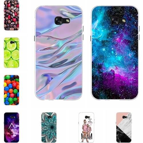 For Samsung Galaxy A5 2017 Case CoverSoft Silicone TPU Fundas Coque Phone Case For Samsung A5 2017 Back Cover Bumper Protective