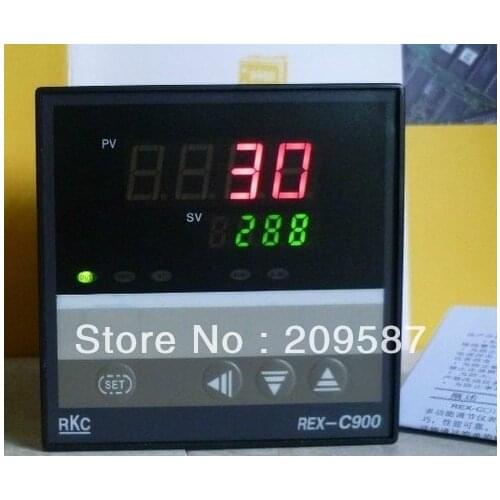 PID Digital Temperature Controller REX-C900 100-240VAC 0-400 Relay Output