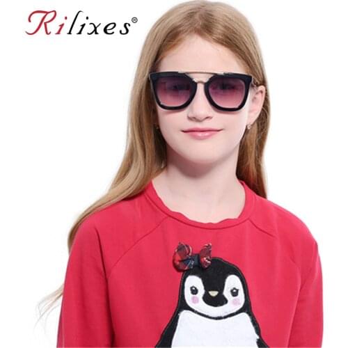 RILIXES Kids Sunglasses Children Sun Glasses Boys Girls High Quality UV400 Sun Shade Eyeglasses Sunglass 3- 10 yeas