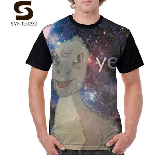 Yee T Shirt Cosmic Yee T-Shirt Polyester Awesome Graphic Tee Shirt Plus size Short Sleeves Man Printed Streetwear Tshirt